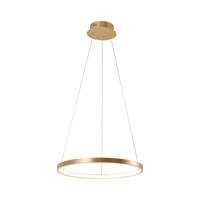 Just Light Ronde hanglampCircle goud Ø 39cm - 11522-12