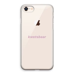 kwetsbaar: iPhone 8 Transparant Hoesje