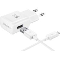 EP-TA20EWEUGWW Samsung Quick Travel Charger incl. Micro USB Cable 2.0A White Bulk