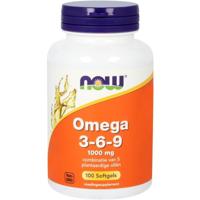 Omega 3-6-9 1000mg 100 Softgels