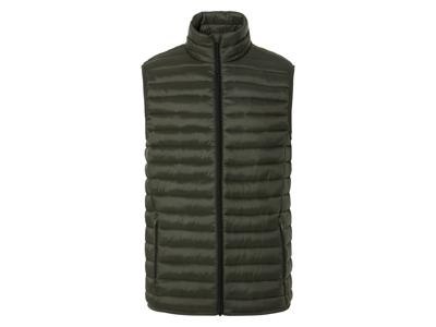 LIVERGY Heren bodywarmer (XXL, Olijfgroen)