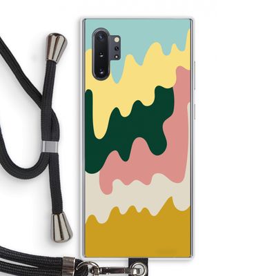 Baar B: Samsung Galaxy Note 10 Plus Transparant Hoesje met koord