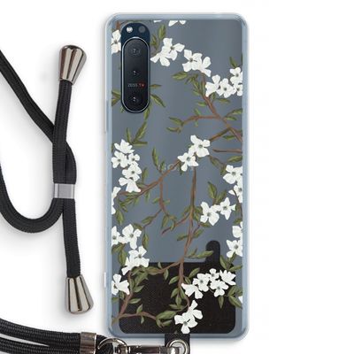 Blossoming spring: Sony Xperia 5 II Transparant Hoesje met koord