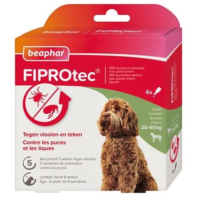 Beaphar fiprotec hond tegen teken en vlooien