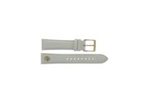 Horlogeband Michael Kors MK7466 Leder Wit 18mm