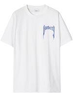 Burberry t-shirt en coton à logo imprimé - Blanc - thumbnail