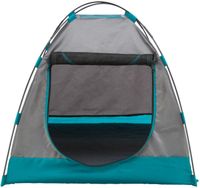 Trixie tent voor honden donkergrijs / petrol 80x65x63 cm - thumbnail