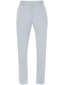 Alexander McQueen pantalon de costume en laine - Bleu