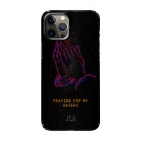 Praying For My Haters: Volledig geprint iPhone 12 Pro Hoesje