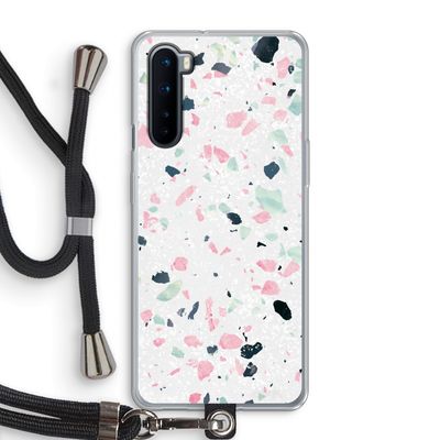 Terrazzo N°3: OnePlus Nord Transparant Hoesje met koord