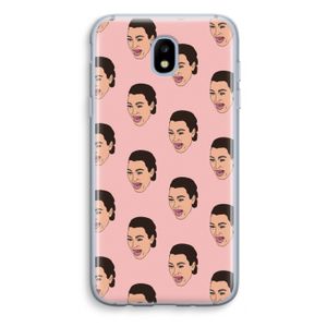 Ugly Cry Call: Samsung Galaxy J5 (2017) Transparant Hoesje