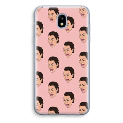 Ugly Cry Call: Samsung Galaxy J5 (2017) Transparant Hoesje