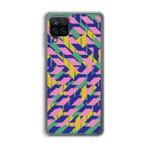 Skew Blush 1: Samsung Galaxy A12 Transparant Hoesje