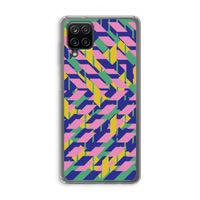 Skew Blush 1: Samsung Galaxy A12 Transparant Hoesje