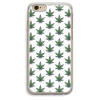 Weed: iPhone 6 Plus / 6S Plus Transparant Hoesje - thumbnail