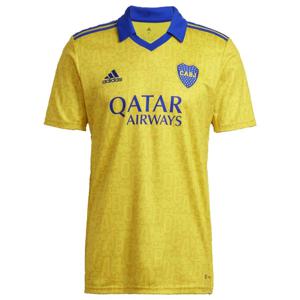 Boca Juniors 3rd Shirt 22/23 Senior - Maat XL - Kleur: GeelBlauw | Soccerfanshop