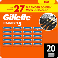 Gillette Fusion5 Scheermesjes 20 stuks - Voordeelpack