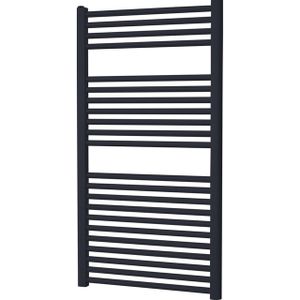 Plieger Palermo designradiator horizontaal 111.1x50cm 519W mat zwart 7250403