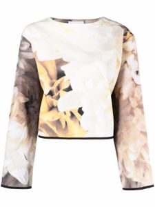 Atu Body Couture sweat à fleurs - Tons neutres