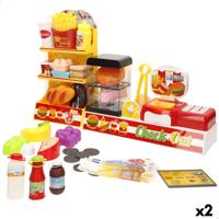 Speelgoedsupermarkt Colorbaby 39 X 21 X 10 CM (2 Stuks)