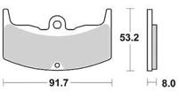 TRW remblokken "mcb 526