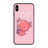 Love You A Lotl: iPhone XS Max Biologisch afbreekbaar hoesje