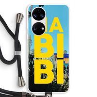 Habibi Majorelle : Huawei P50 Transparant Hoesje met koord