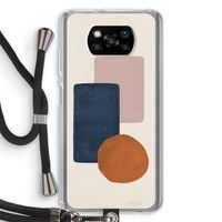 Geo #3: Xiaomi Poco X3 NFC Transparant Hoesje met koord