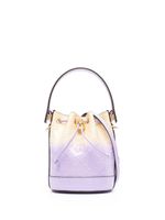 Tory Burch sac seau à motif monogrammé - Violet