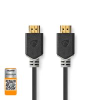 Premium High Speed HDMI-Kabel met Ethernet | HDMI-Connector - HDMI-Connector | 5,00 m | Antraciet - thumbnail