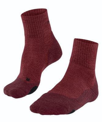 Falke Tk2 Wool Short Heren Wandelsok Scarlet 46-48