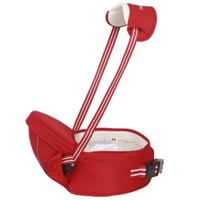 Ergonomische draagzak met Hip stoel voor Baby met reflecterende Strip voor 0-3 jaar Old(Red)