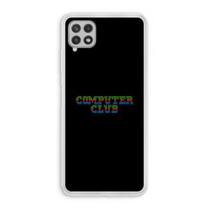 Retro: Samsung Galaxy A22 4G Transparant Hoesje