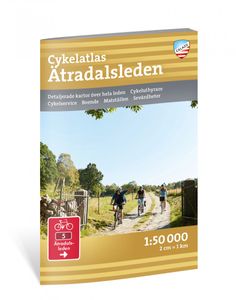 Fietsatlas Cykelatlas Ätradalsleden | Zweden | Calazo