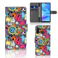 Huawei P30 Lite (2020) | Wallet Case | met Pasjes | Punk Rock