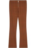 Stella McCartney pantalon slim à motif Prince de Galles - Marron - thumbnail