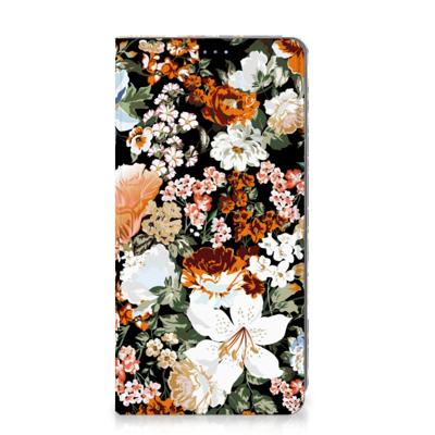 Smart Cover voor Google Pixel 9 | 9 Pro Dark Flowers