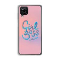 Girl boss: Samsung Galaxy A12 Transparant Hoesje