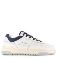 Mercer Amsterdam Mercer - The Re-Tennis 1990 / white blue Wit Leer Lage sneakers Heren