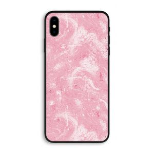 Abstract Painting Pink: iPhone XS Max Biologisch afbreekbaar hoesje