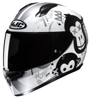 HJC C10 Geti, Integraalhelm, Zwart Wit