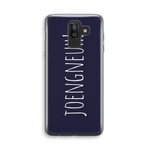 Joengneuh!: Samsung Galaxy J8 (2018) Transparant Hoesje