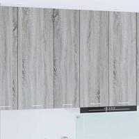 Hangkast Riga Grijs Sonoma 30 x 31 x 100 cm Bewerkt hout Hangkast Riga Grijs Sonoma 30 x 31 x 100 cm Bewerkt hout