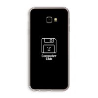 Hello: Samsung Galaxy J4 Plus Transparant Hoesje