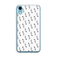 Pluimen: iPhone XR Transparant Hoesje