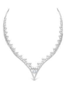 Yoko London collier en or blanc 18ct à ornements - Argent