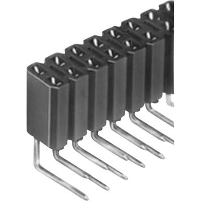 Fischer Elektronik Female header (standaard) Aantal rijen: 2 Aantal polen per rij: 10 10026587 1 stuk(s)
