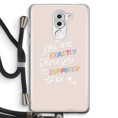 Right Place: Honor 6X Transparant Hoesje met koord