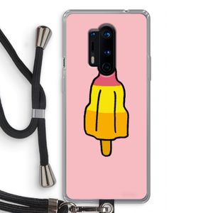 Raketijsje: OnePlus 8 Pro Transparant Hoesje met koord