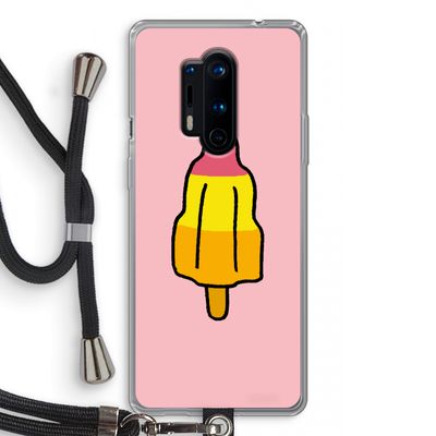 Raketijsje: OnePlus 8 Pro Transparant Hoesje met koord
